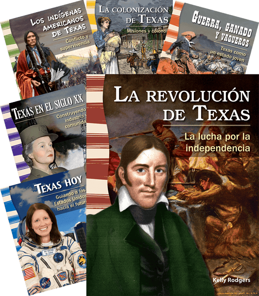 The State of Texas Spanish 8-Book Set