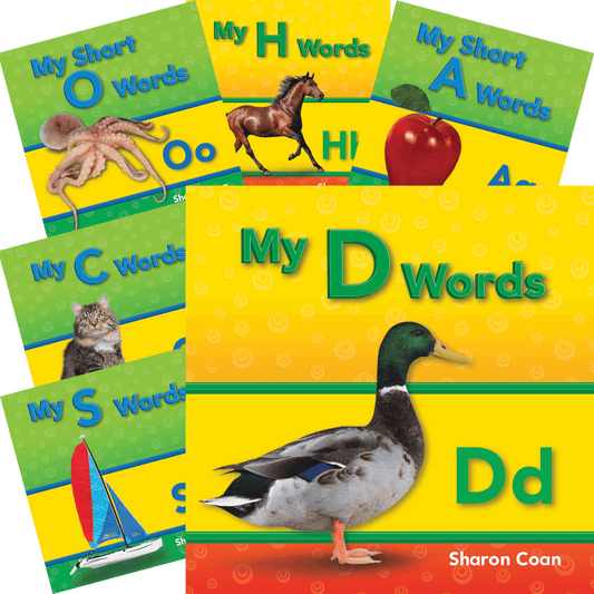 My First Consonants and Vowels 21-Book Set