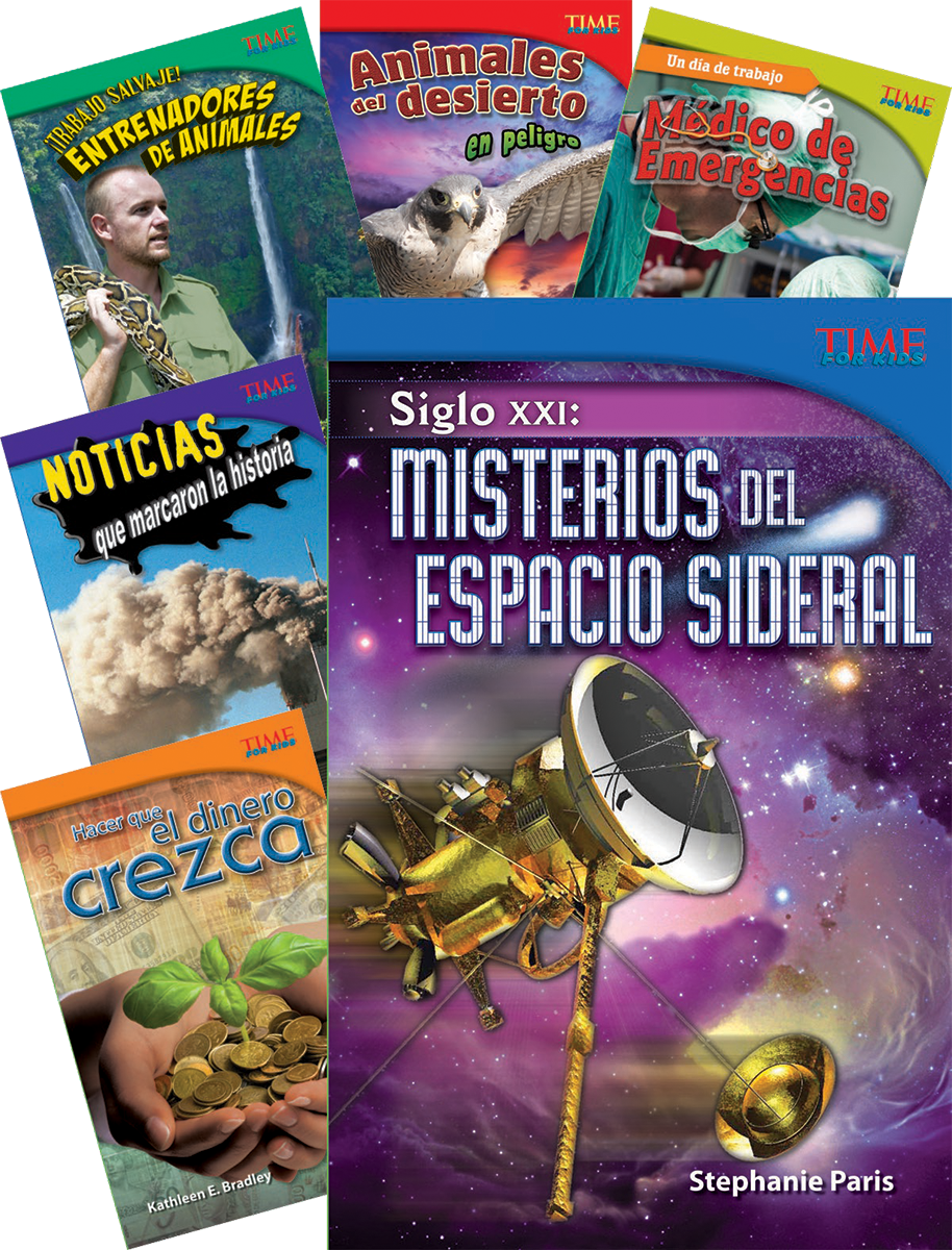 TIME FOR KIDS® Informational Text Grade 5 Spanish Set 2 10-Book Set