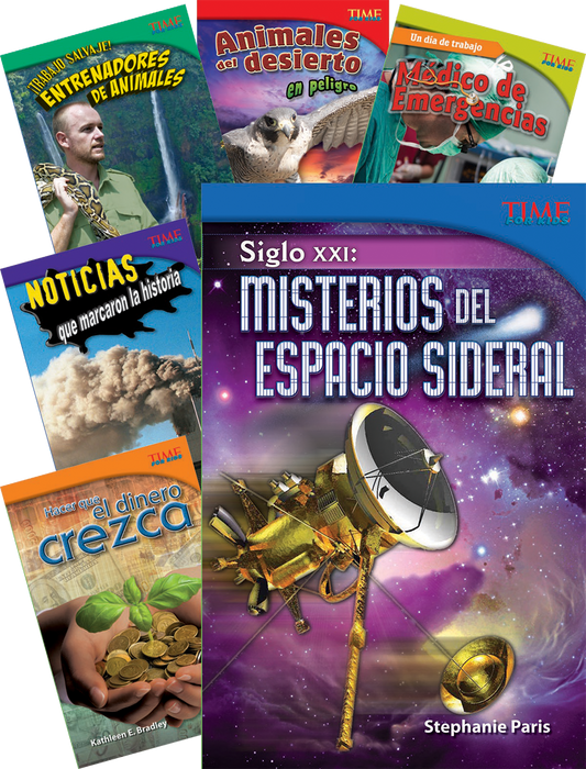 TIME FOR KIDS® Informational Text Grade 5 Spanish Set 2 10-Book Set