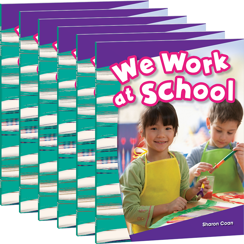 We Work at School 6-Pack