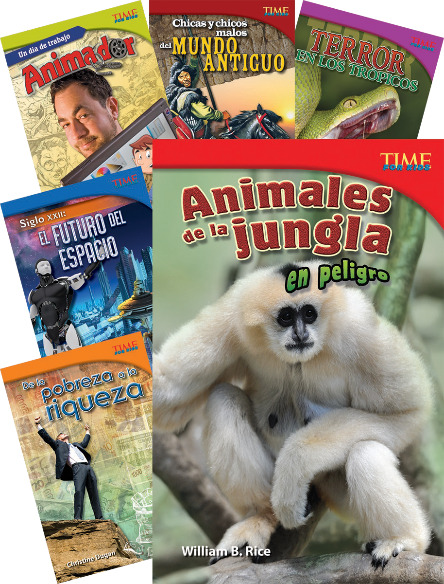 TIME FOR KIDS® Informational Text Grade 5 Spanish Set 3 10-Book Set