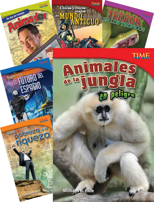 TIME FOR KIDS® Informational Text Grade 5 Spanish Set 3 10-Book Set