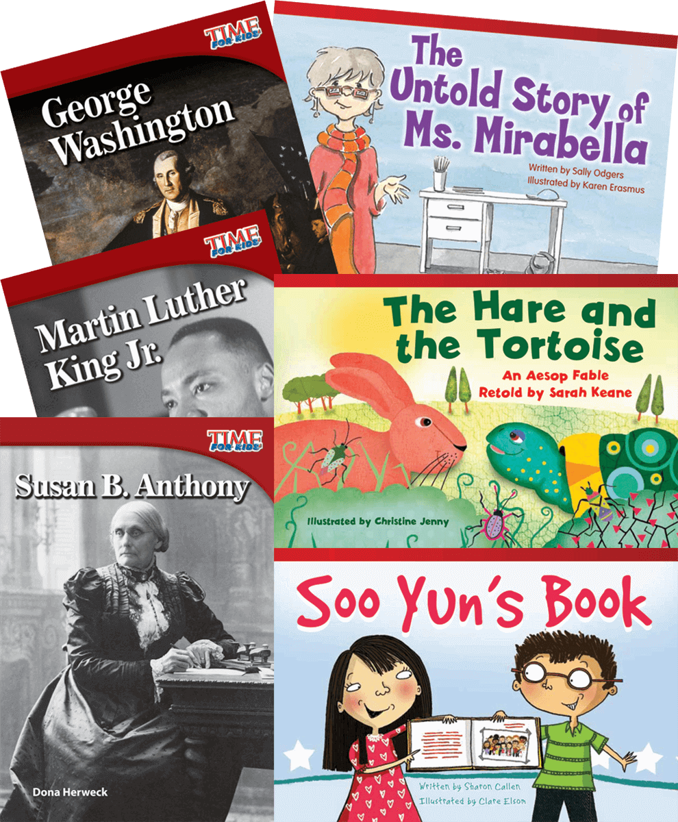 Motivational Figures and Characters 6-Book Set