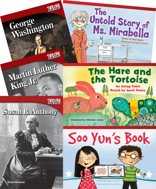 Motivational Figures and Characters 6-Book Set