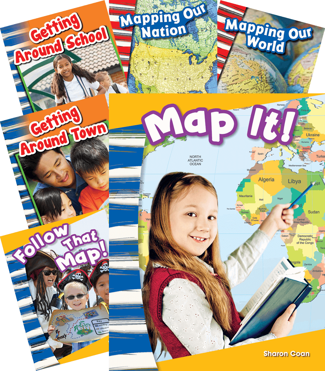 Let's Map It! 6-Book Set