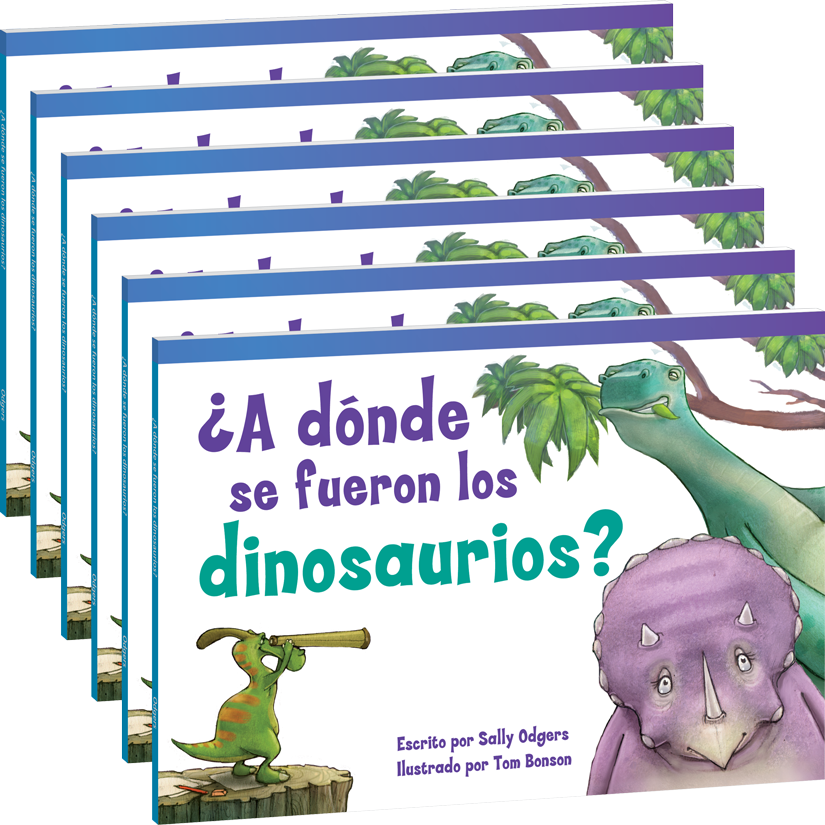 ¿A dónde se fueron los dinosaurios? 6-Pack