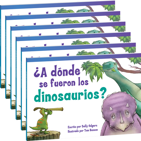 ¿A dónde se fueron los dinosaurios? 6-Pack