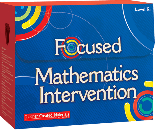 Focused Mathematics Intervention: Level K Kit