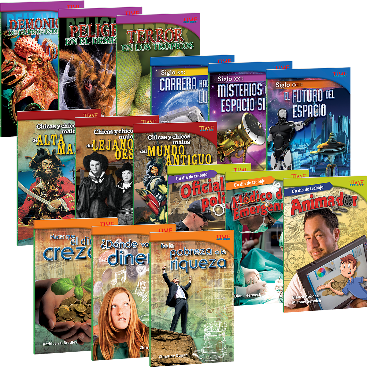 TIME FOR KIDS® Nonfiction Readers: Challenging Spanish 6-Pack Collection