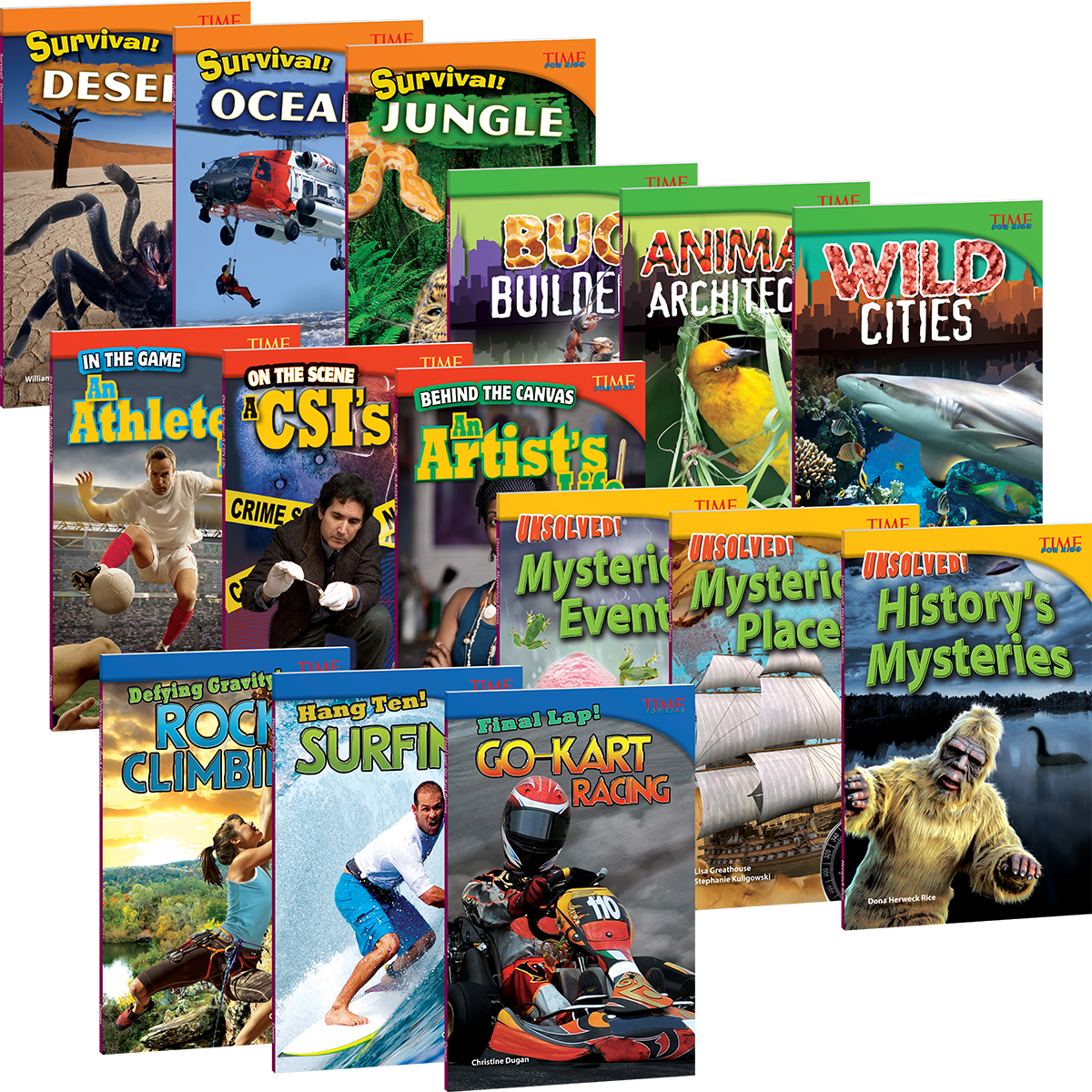 TIME FOR KIDS® Nonfiction Readers: Advanced 6-Pack Collection