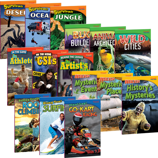 TIME FOR KIDS® Nonfiction Readers: Advanced 6-Pack Collection
