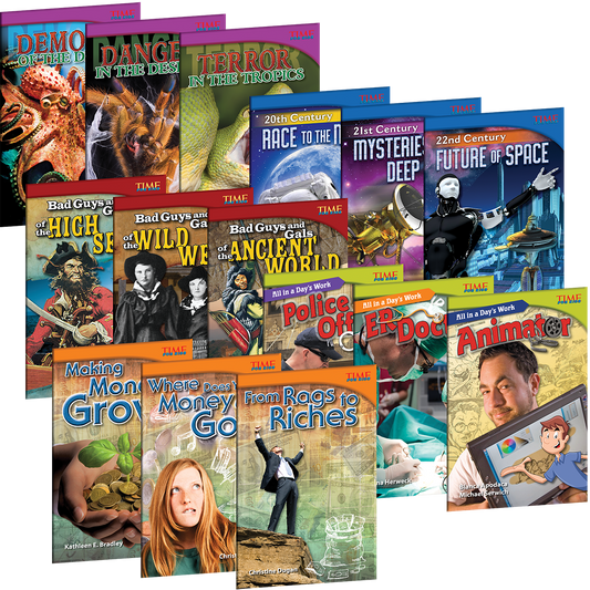 TIME FOR KIDS® Nonfiction Readers: Challenging 6-Pack Collection