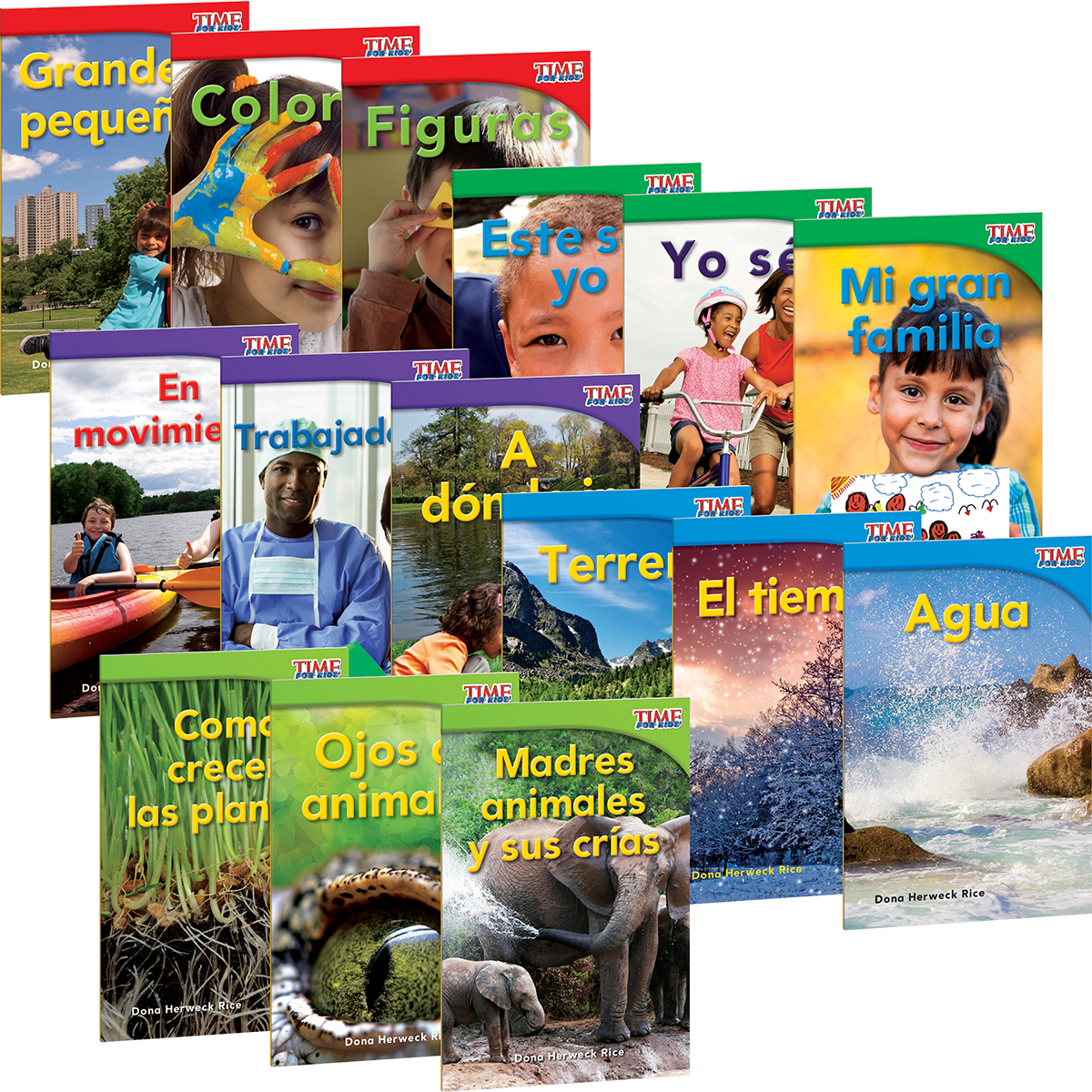 TIME FOR KIDS® Nonfiction Readers: Emergent Spanish 6-Pack Collection