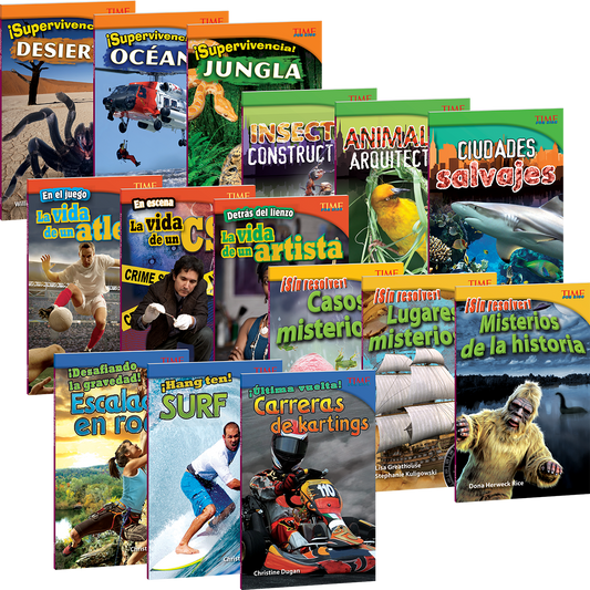 TIME FOR KIDS® Nonfiction Readers: Advanced Spanish  6-Pack Collection