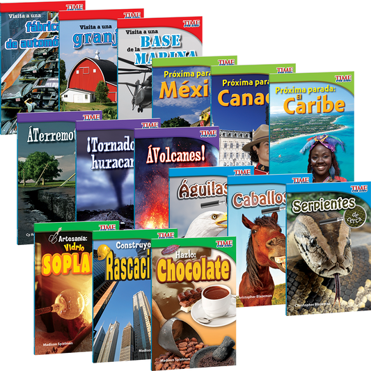 TIME FOR KIDS® Nonfiction Readers: Early Fluent Spanish 6-Pack Collection