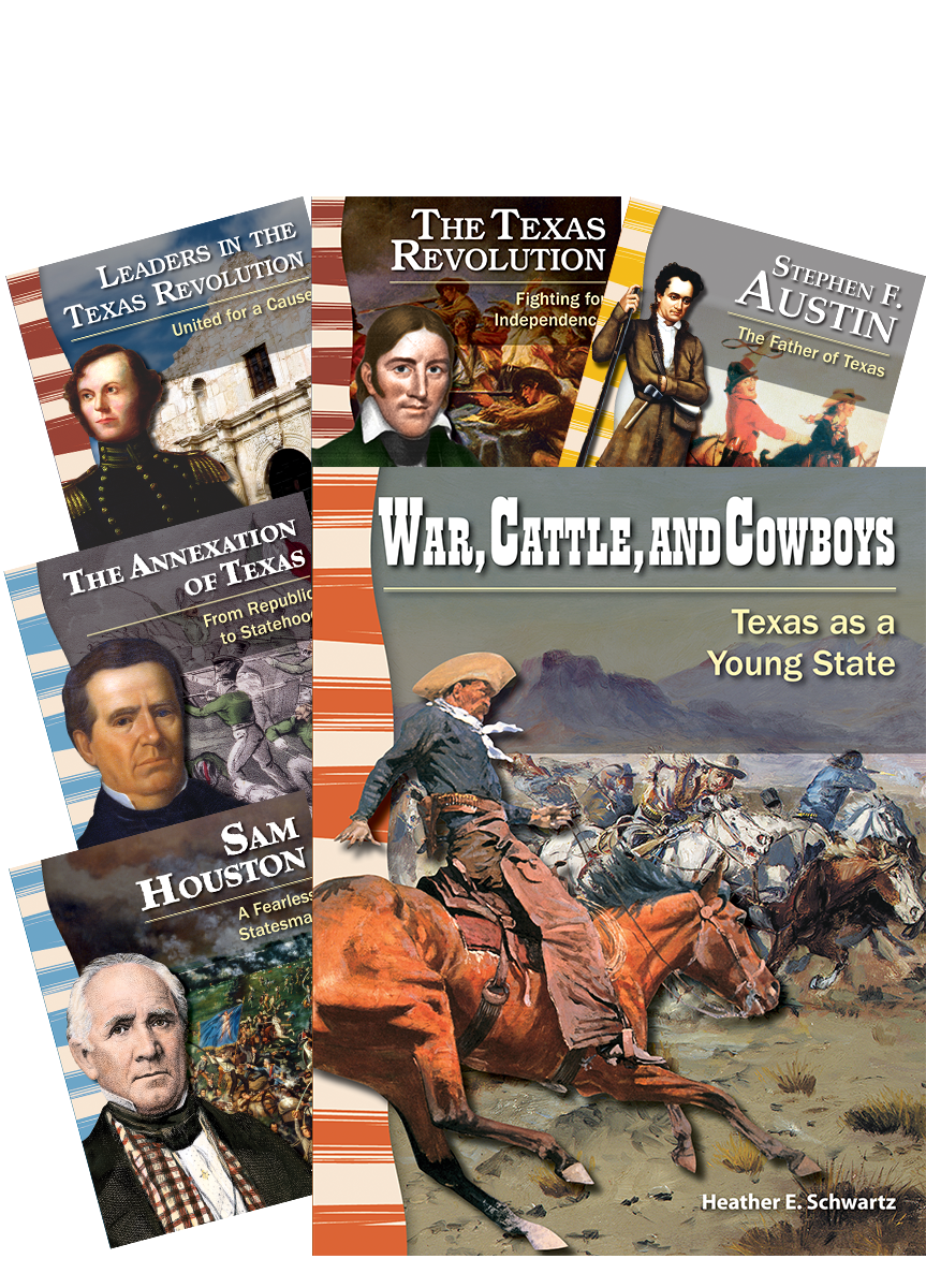 Early Texas History 6-Book Set