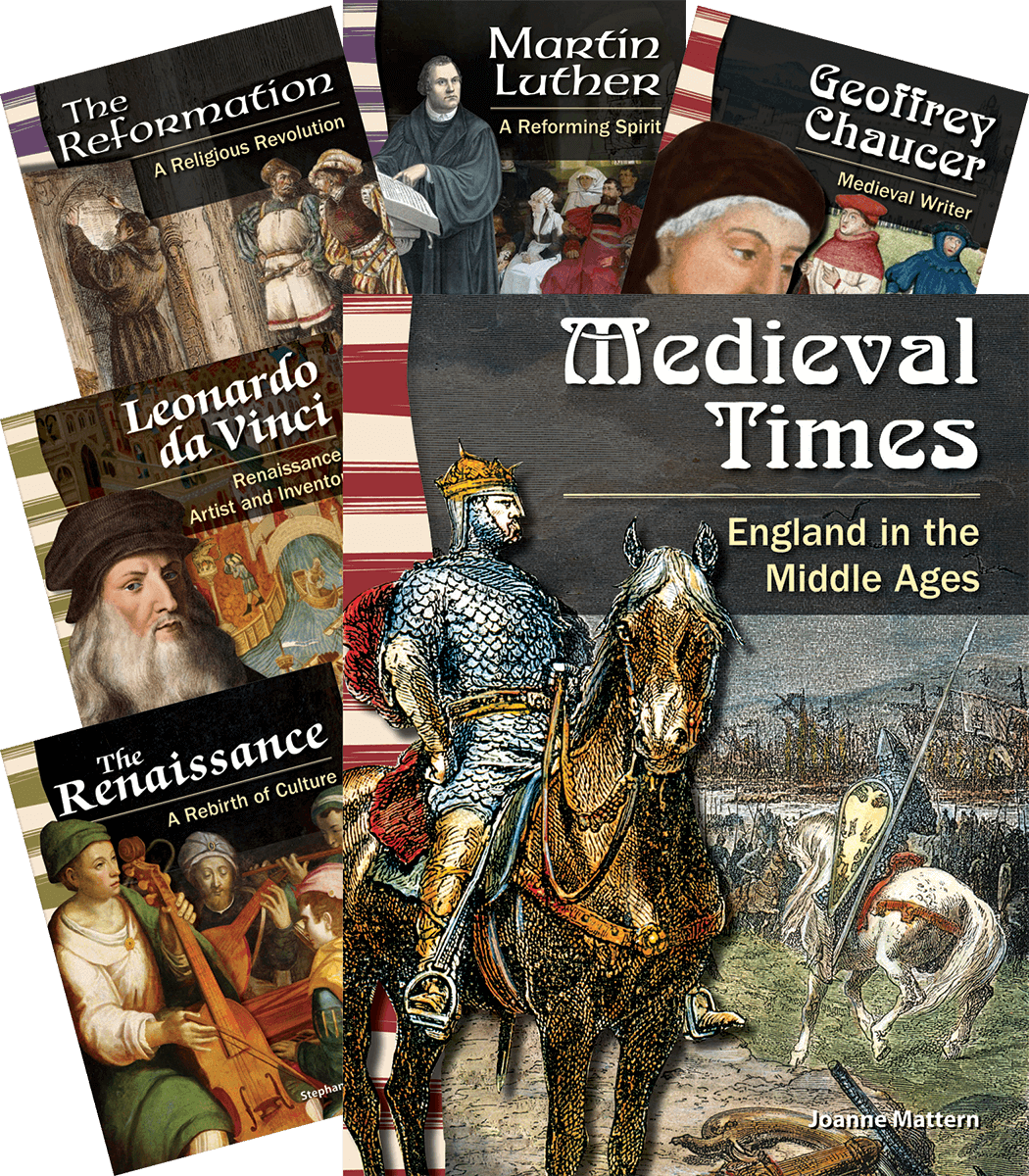 From Medieval to Renaissance 6-Book Set