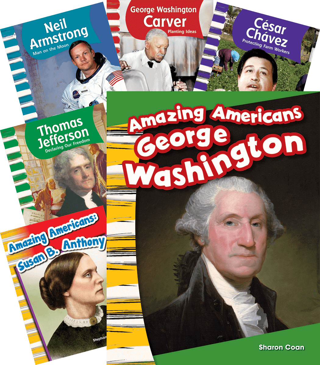 Biographies K-1, 10-Book Set