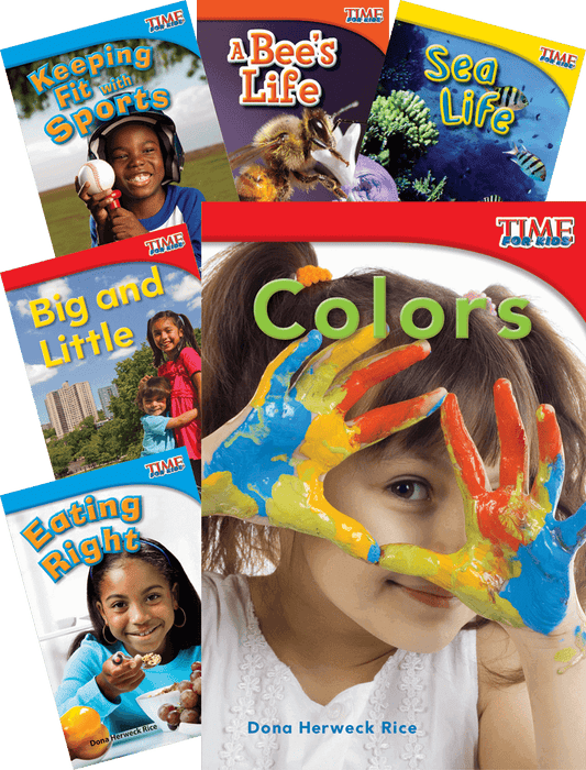 TIME FOR KIDS® Nonfiction Readers STEM Grade 1, 10-Book Set