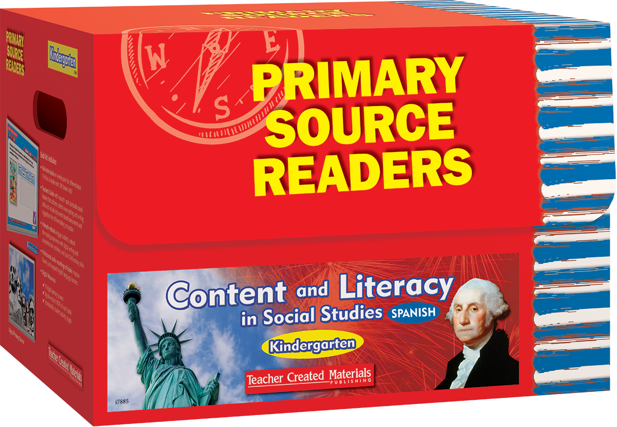 Primary Source Readers Content and Literacy: Kindergarten Kit (Spanish Version)