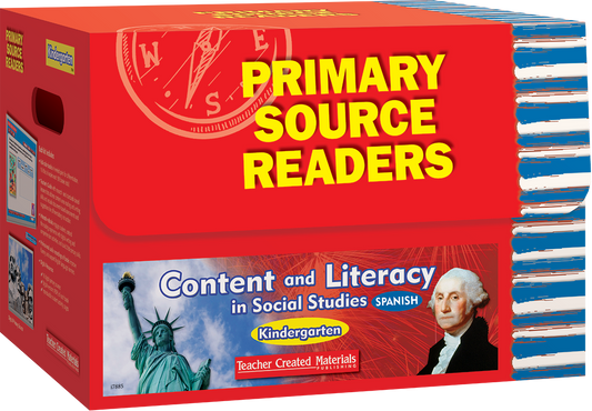 Primary Source Readers Content and Literacy: Kindergarten Kit (Spanish Version)