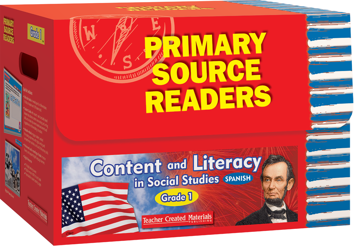 Primary Source Readers Content and Literacy: Grade 1 Kit (Spanish Version)