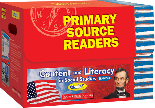 Primary Source Readers Content and Literacy: Grade 1 Kit (Spanish Version)