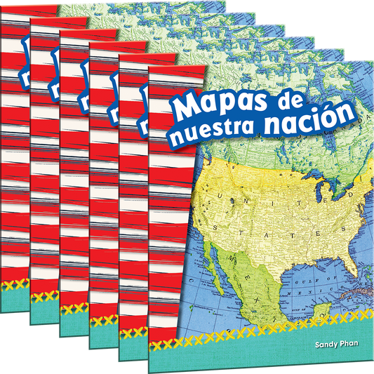 Mapas de nuestra nación 6-Pack