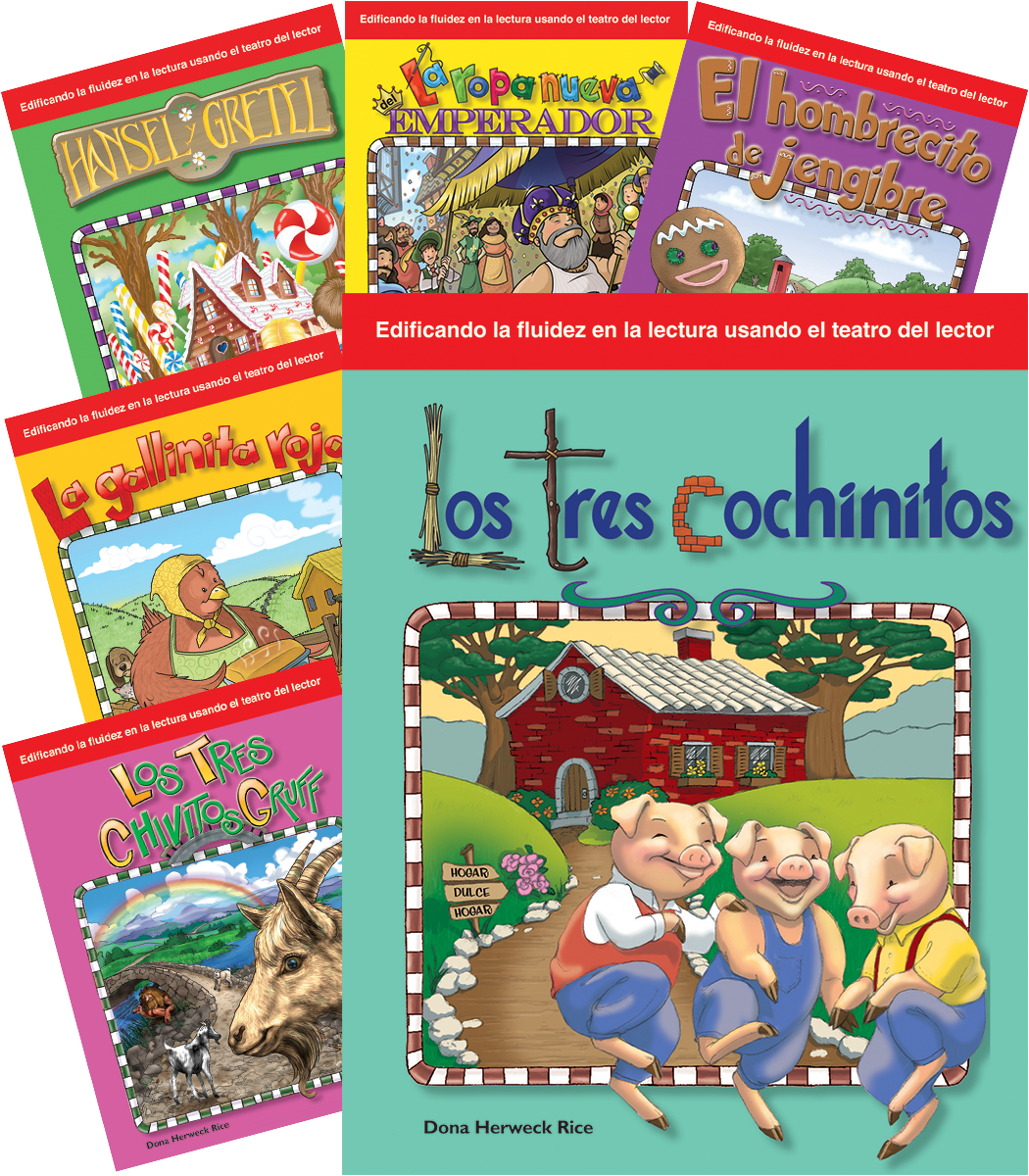 Children's Folk Tales and Fairy Tales 6-Book Spanish Set