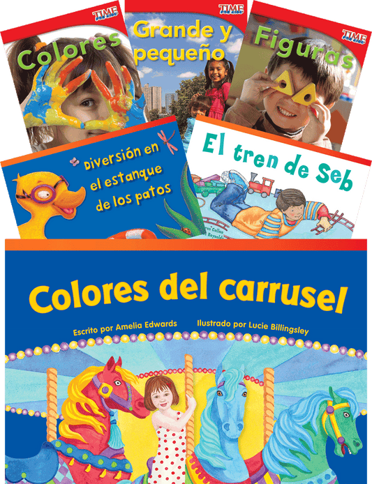 Literary & Informational Text Grade 1 Spanish 60-Book Set