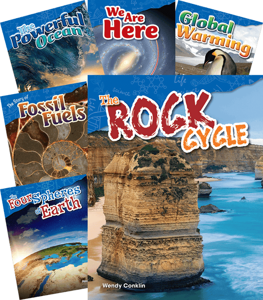 Let's Explore Earth & Space Science Grades 4-5, 10-Book Set