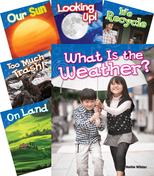 Let's Explore Earth & Space Science Grades K-1, 10-Book Set