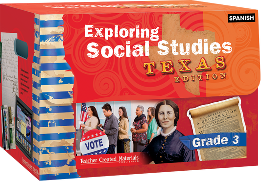 Exploring Social Studies: Texas Edition Grade 3 Bundle (Spanish Version)