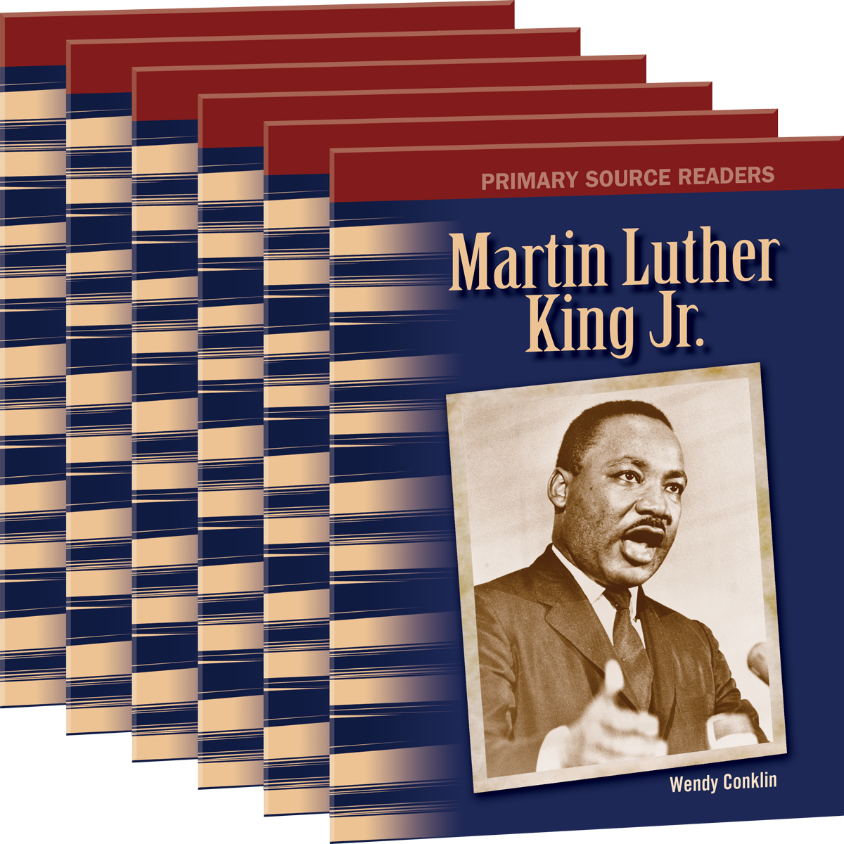 Martin Luther King Jr. (Spanish; PSR 20th Cent book) 6-Pack