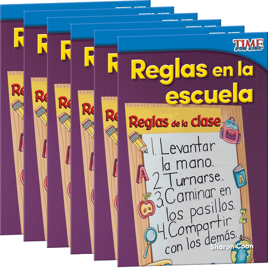 Reglas en la escuela 6-Pack