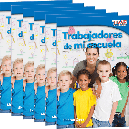 Trabajadores de mi escuela 6-Pack