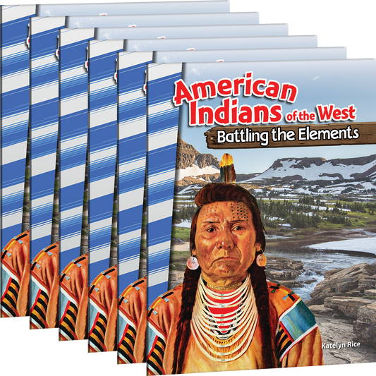 American Indians of the West: Battling the Elements 6-Pack