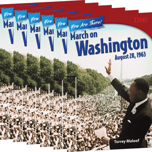 You Are There! March on Washington, August 28, 1963 6-Pack