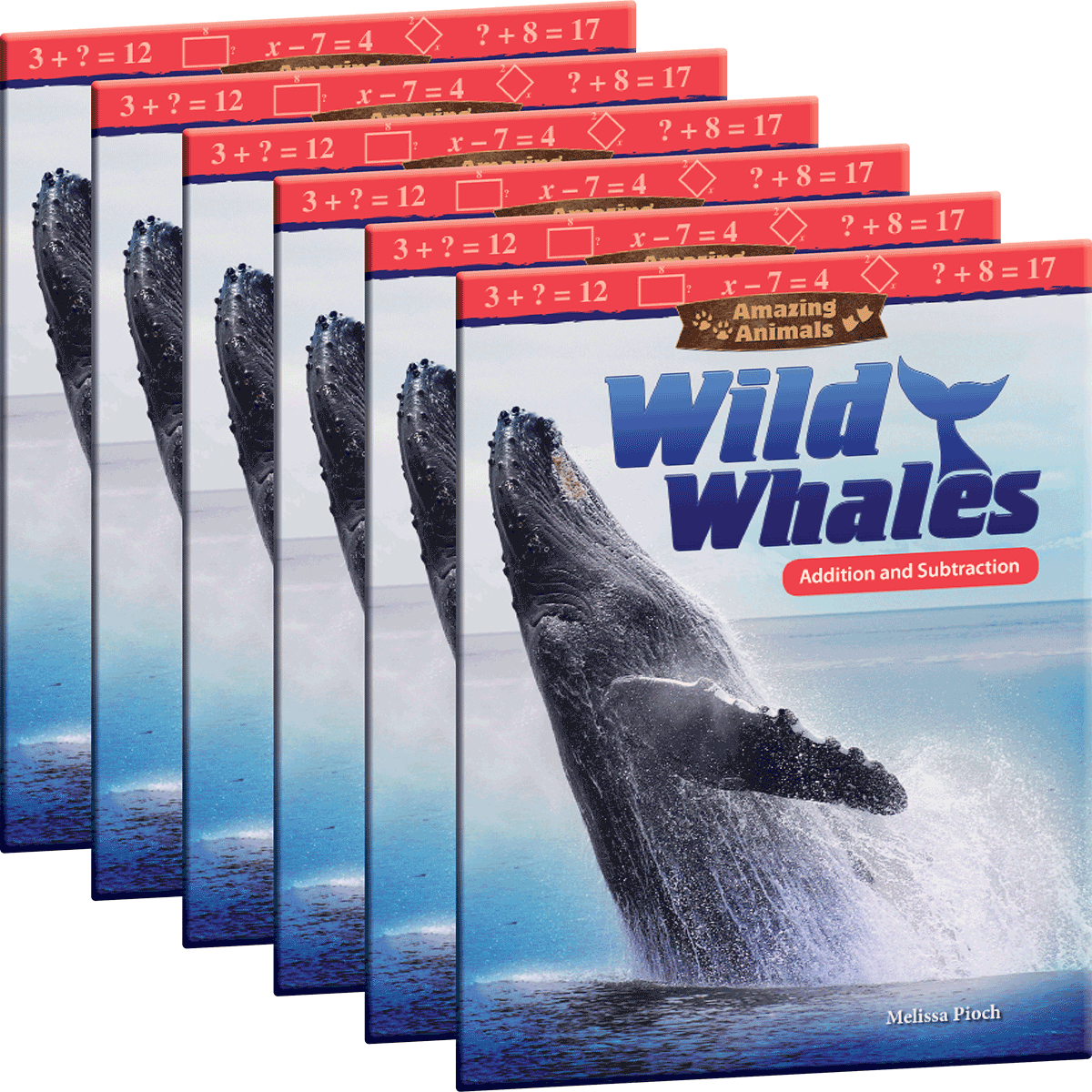 Amazing Animals: Wild Whales: Addition and Subtraction 6-Pack