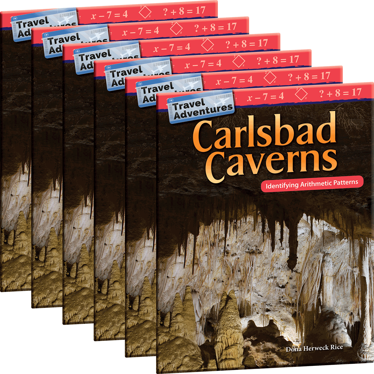 Travel Adventures: Carlsbad Caverns: Identifying Arithmetic Patterns 6-Pack