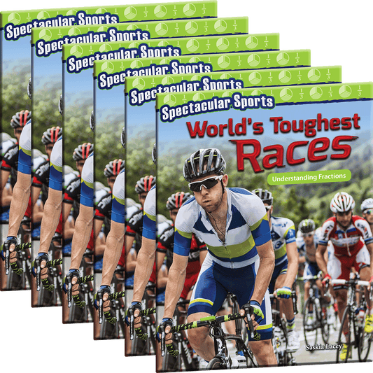 Spectacular Sports: World's Toughest Races: Understanding Fractions 6-Pack