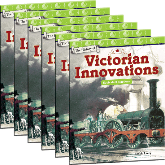 The History of Victorian Innovations: Equivalent Fractions 6-Pack