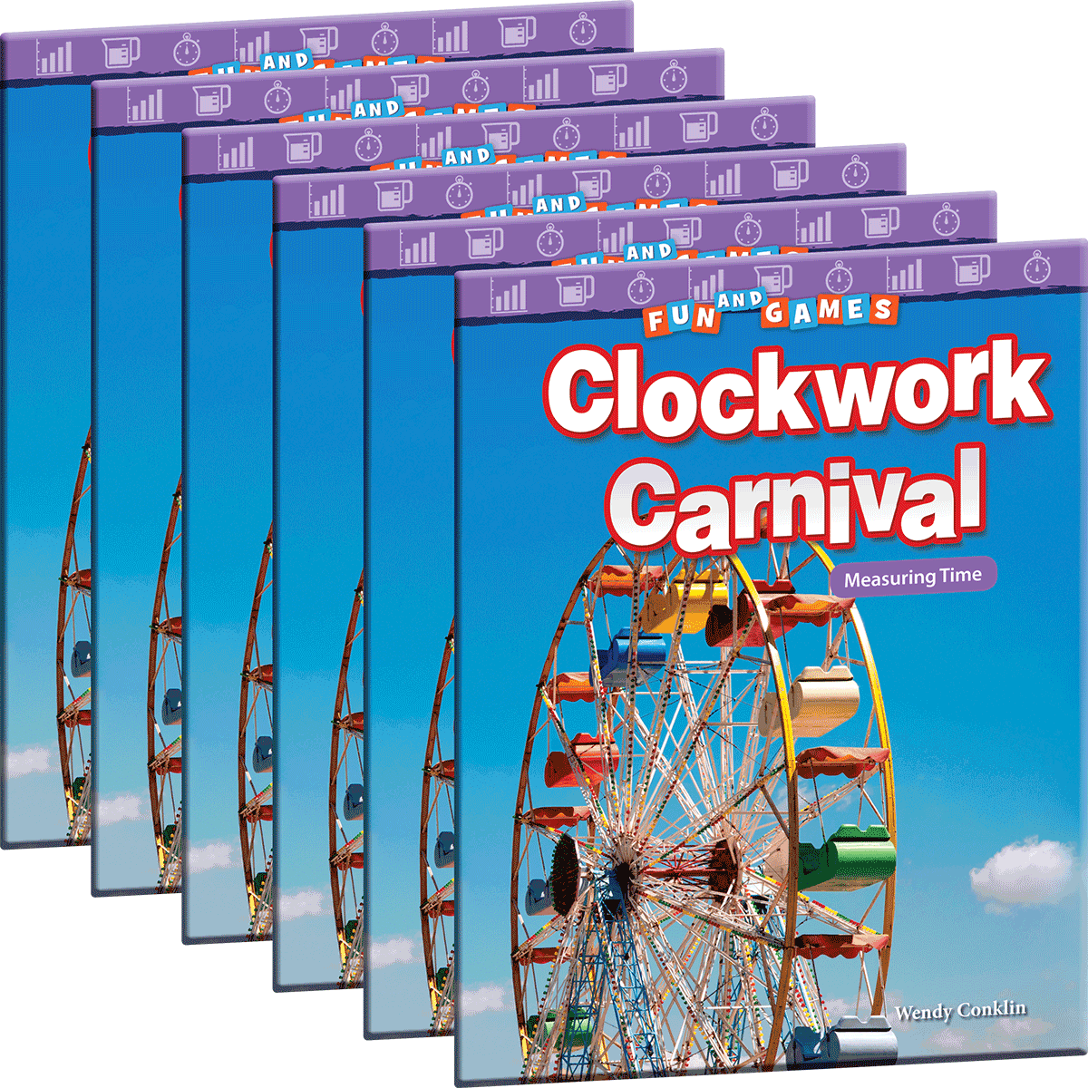 Fun and Games: Clockwork Carnival: Measuring Time 6-Pack