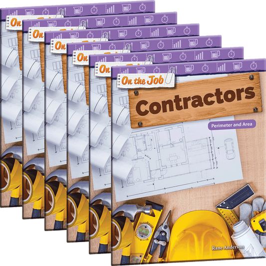 On the Job: Contractors: Perimeter and Area 6-Pack