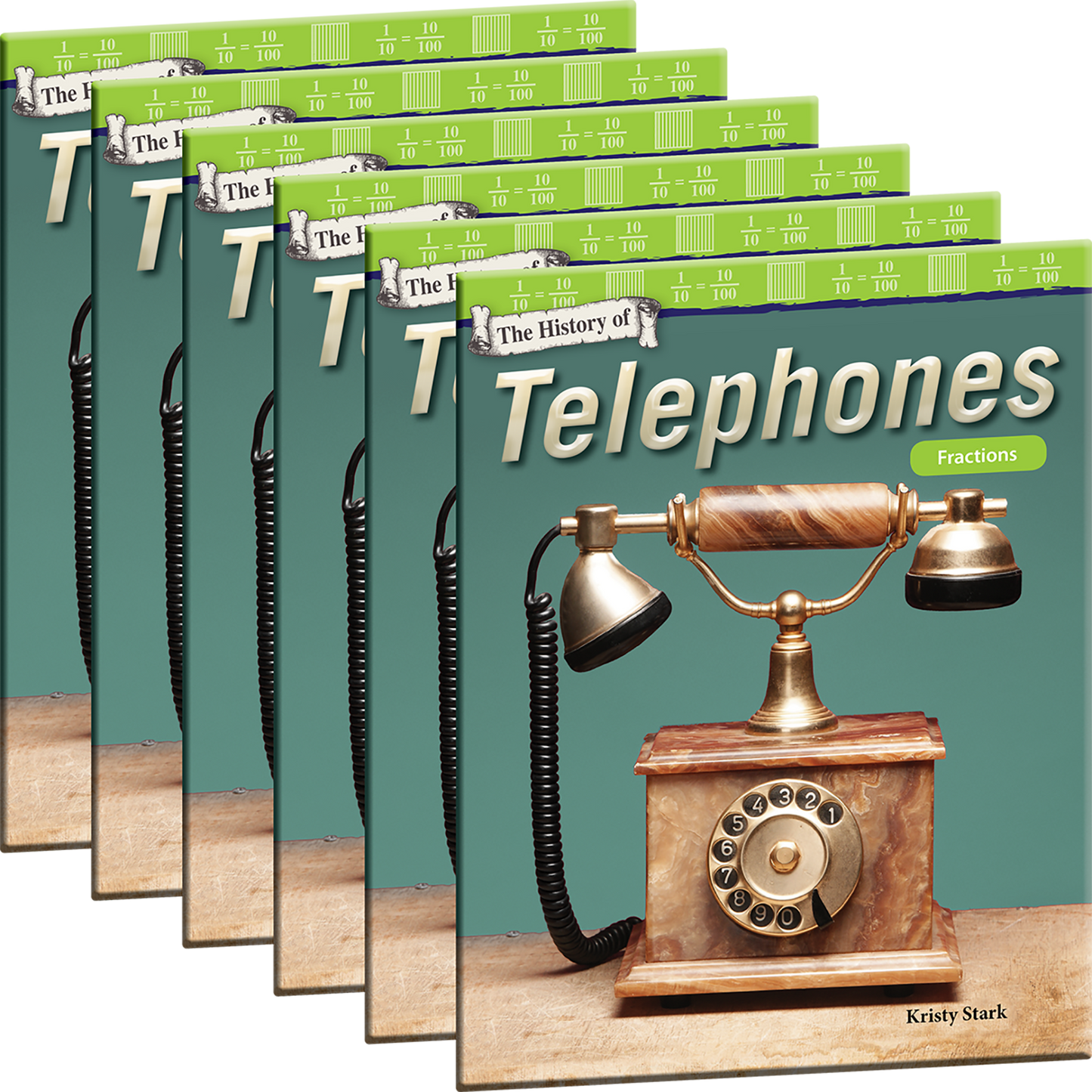 The History of Telephones: Fractions 6-Pack