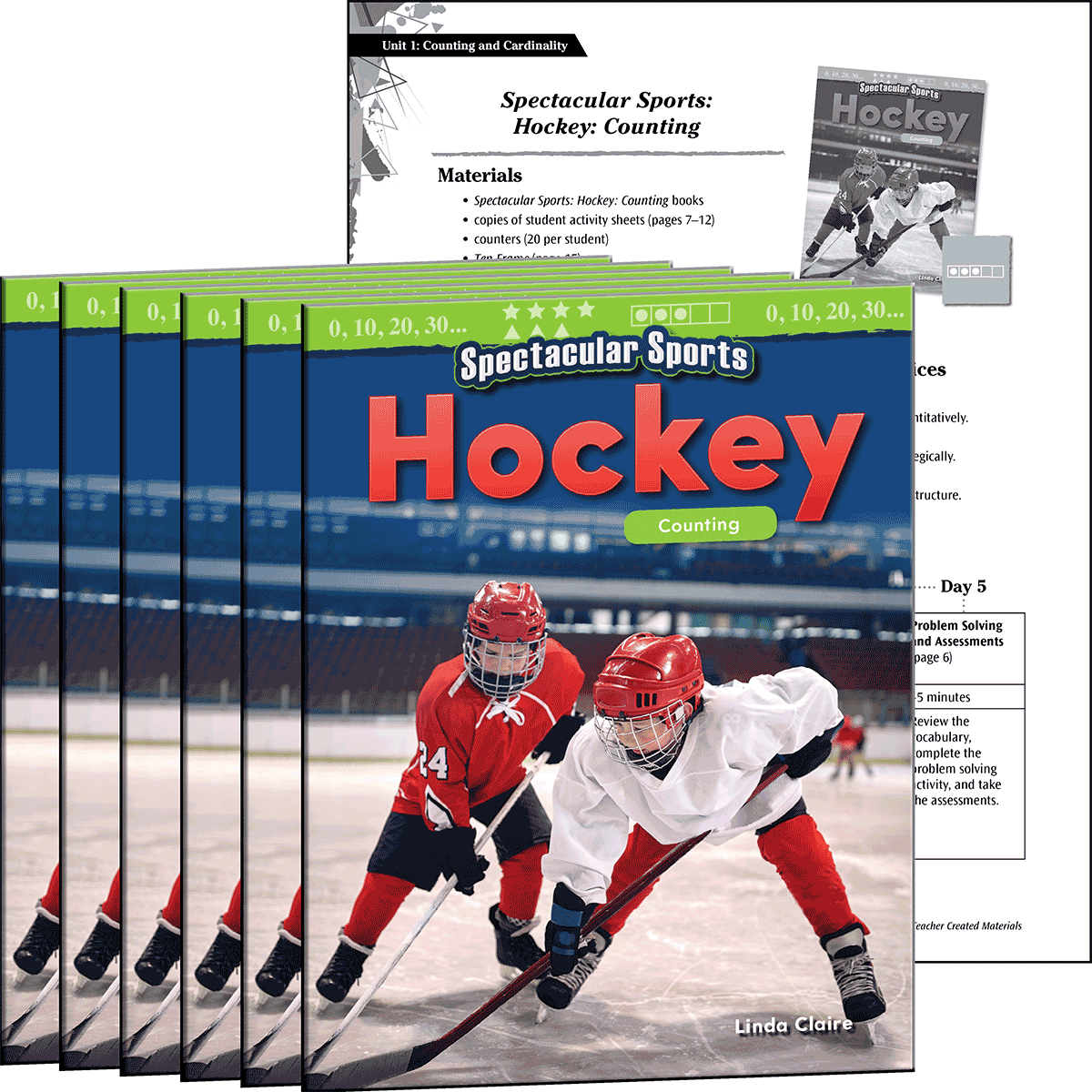 Spectacular Sports: Hockey: Counting 6-Pack