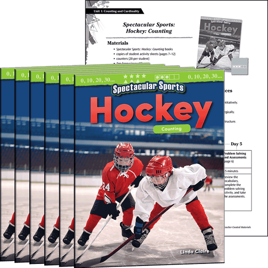 Spectacular Sports: Hockey: Counting 6-Pack