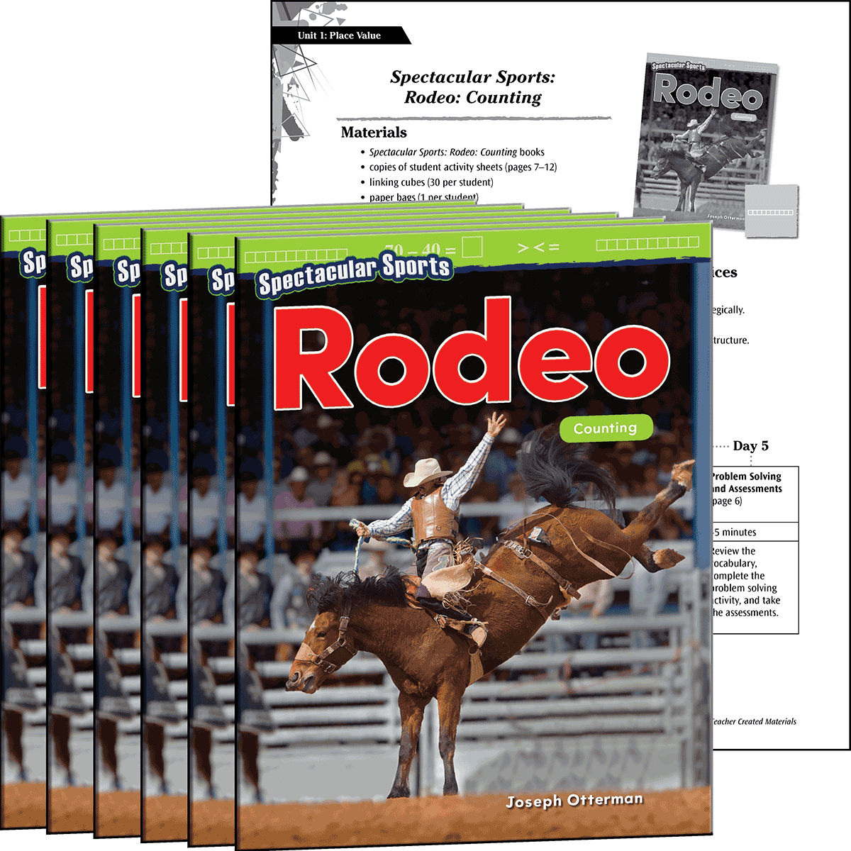 Spectacular Sports: Rodeo: Counting 6-Pack