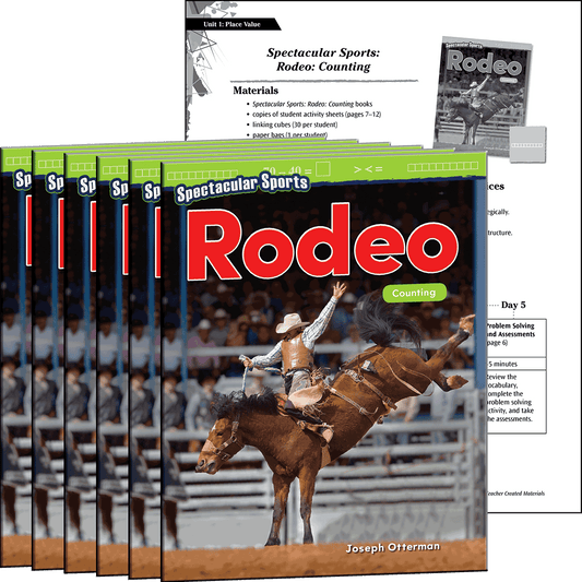 Spectacular Sports: Rodeo: Counting 6-Pack